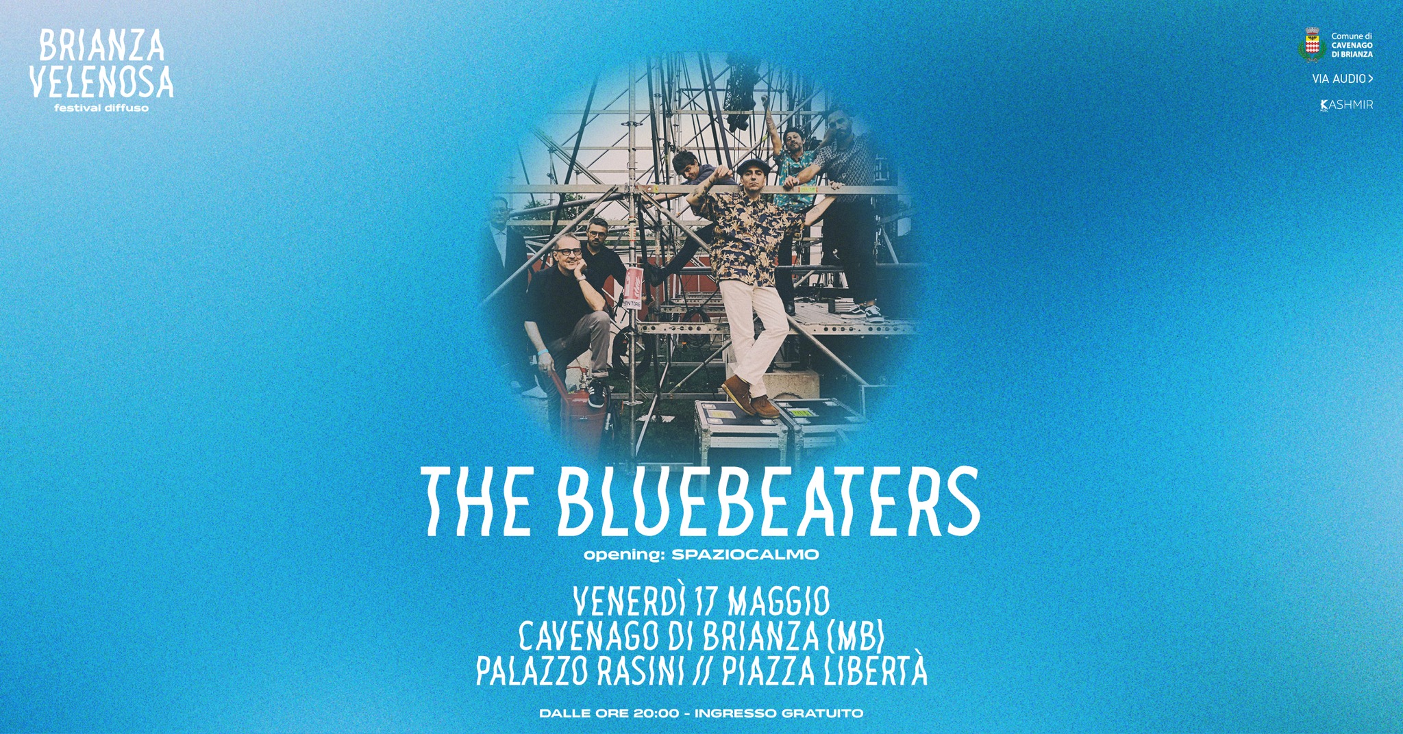 Immagine che raffigura BRIANZA VELENOSA Festival: THE BLUEBEATERS