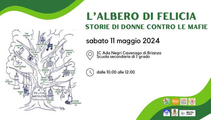 Immagine che raffigura L’albero di Felicia - storie di donne contro le mafie