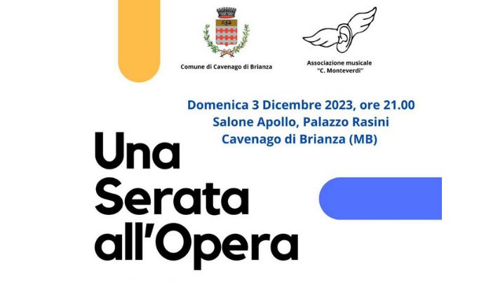 Associazione musicale Claudio Monteverdi presenta una serata musicale da non perdere